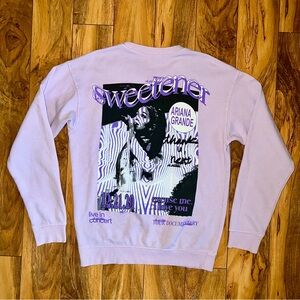 Ariana Grande Sweetener World Tour Excuse Me, I Love You Film Sweatshirt